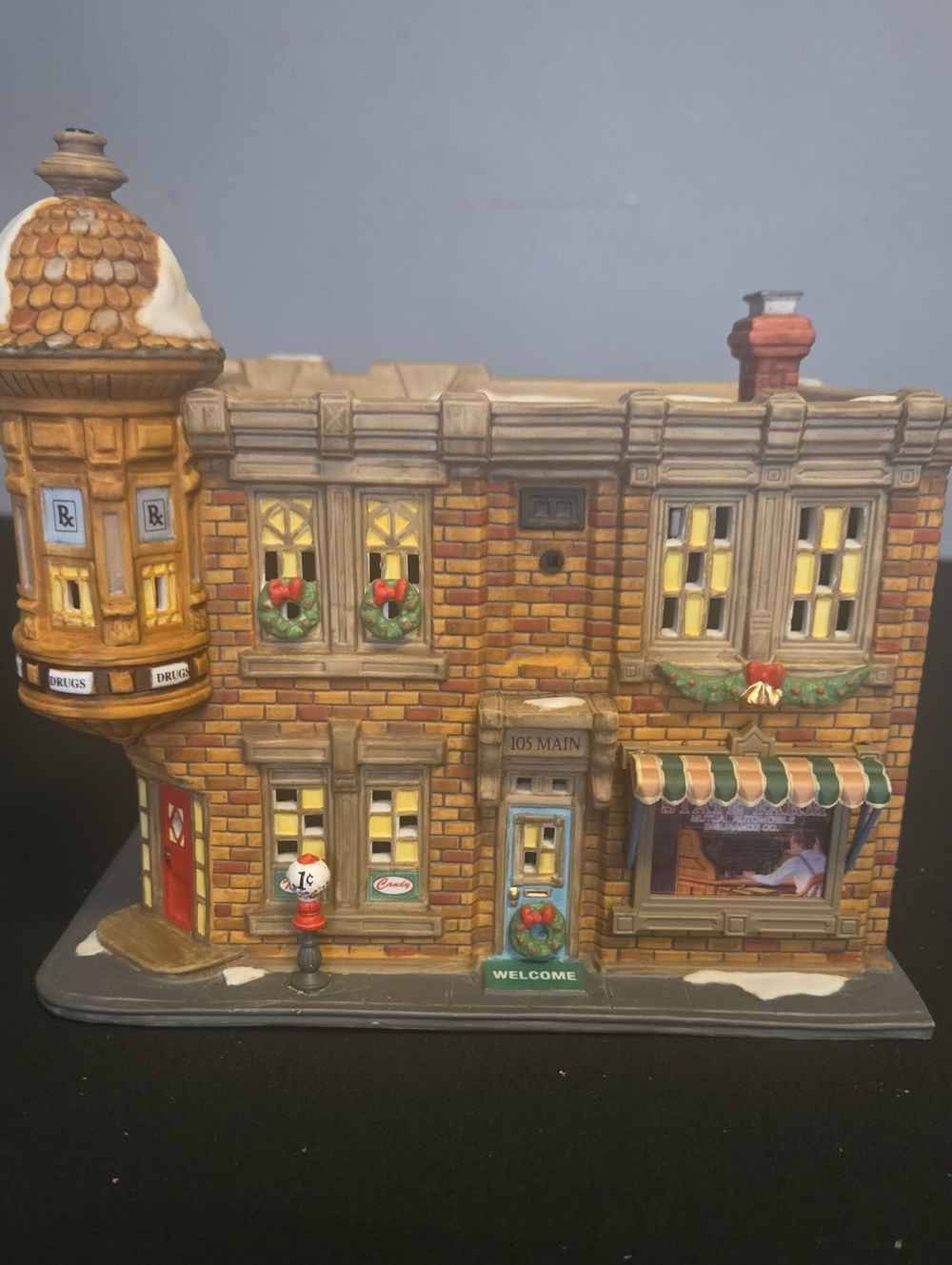 Department 56 Main Street Memories State Farm Building